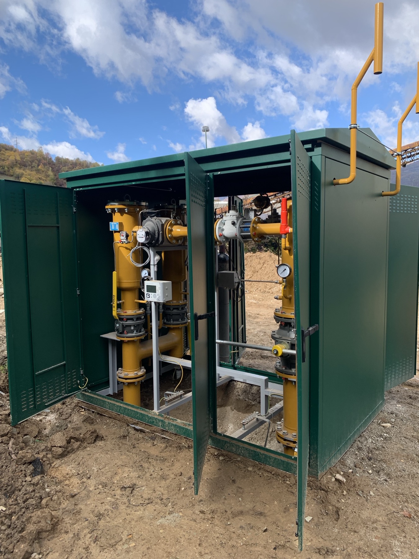 Privremeno priključenje distributivnog gasovoda ODS Unis-energetika